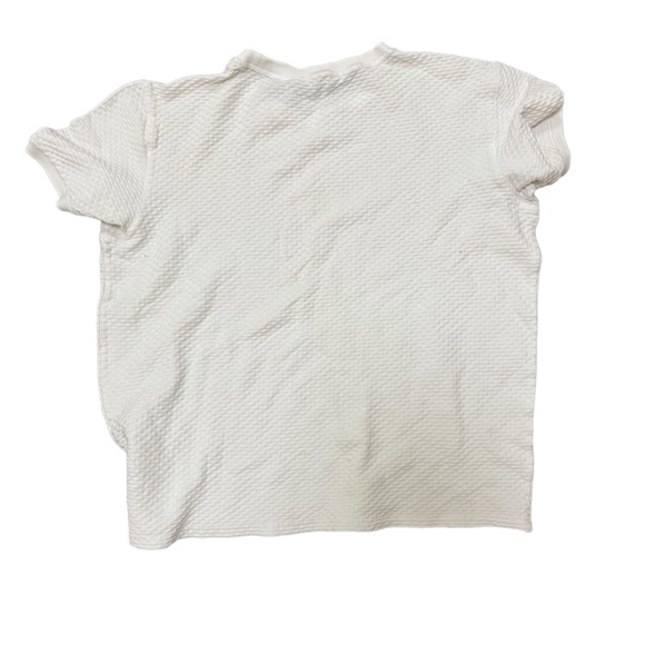 T-shirt Blanc Manches Courtes Ted Baker Pour Fille - 8 Ans - Occasion Excellent état